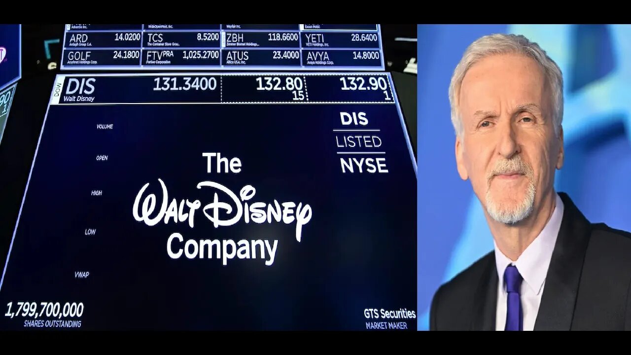 Disney Stock Fell 44 Percent in 2022 Even w/ James Cameron Simps Making Avatar 2 Over A Billion