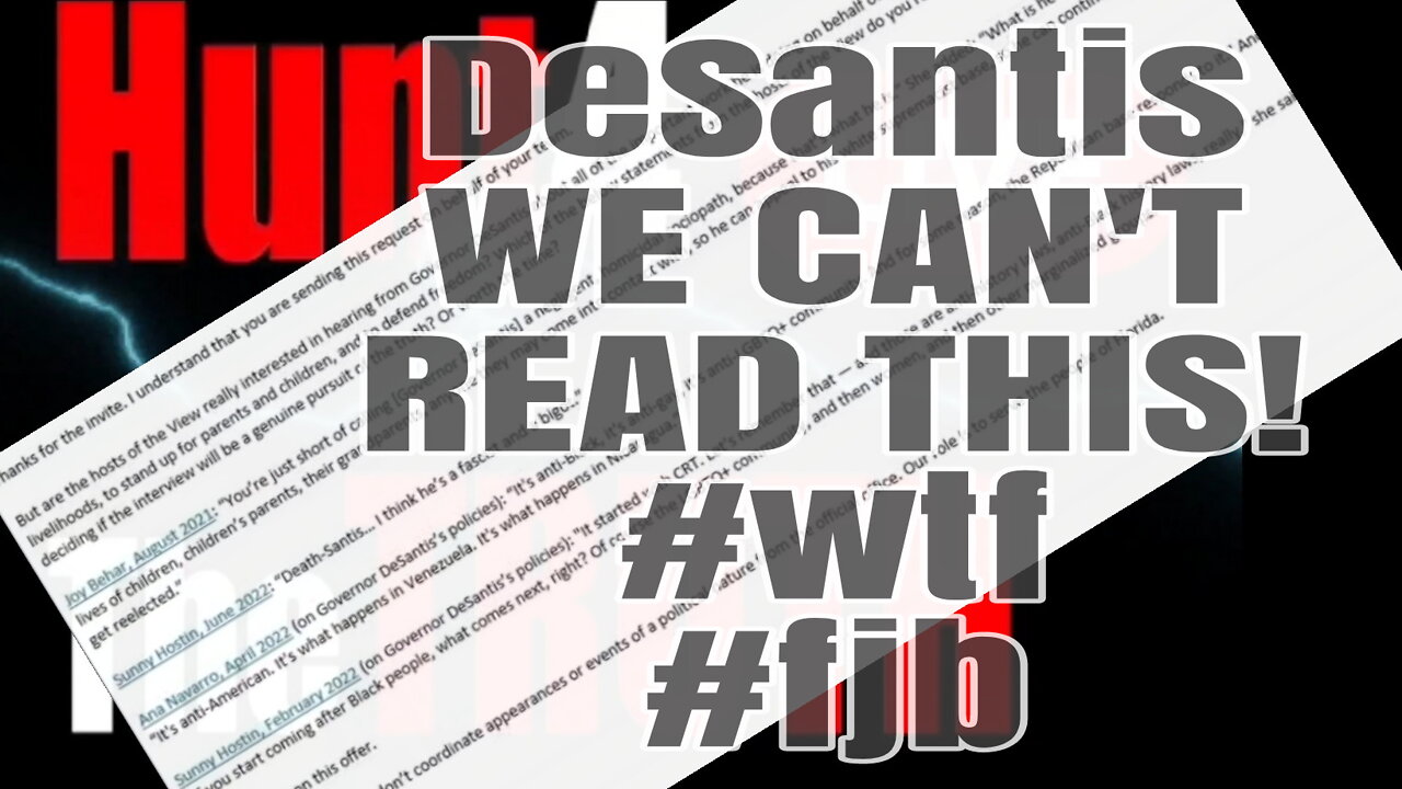 DeSantis Email Conspiracy Exposed on the #VIEW #REACTION