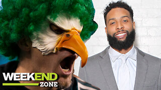 Eagles Fans Plan Drive-In Tailgate, Deion Roasts OBJ's Poop Fetish & Picks For Game Of The Week | WZ