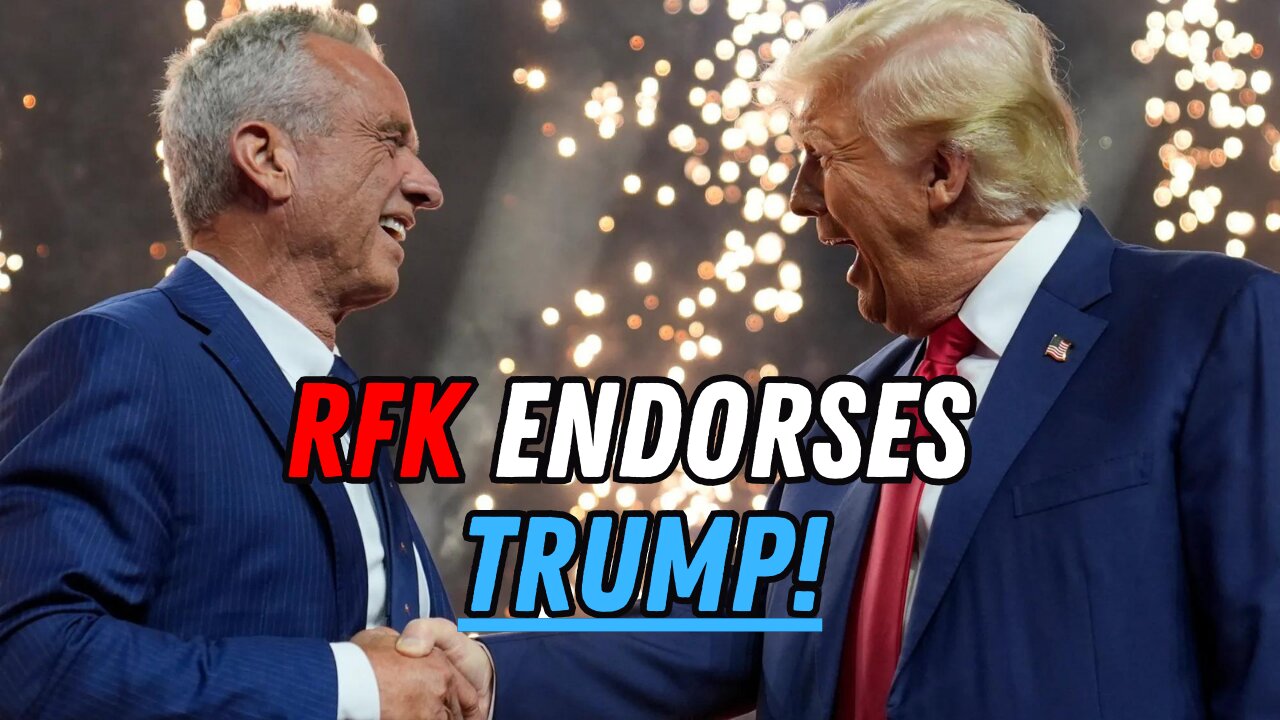 RFK Jr. SHOCKINGLY Endorses Trump!