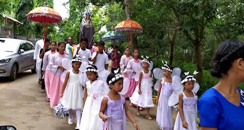 Rally by Holly Cross Higher Secondary School Tuikarmaw