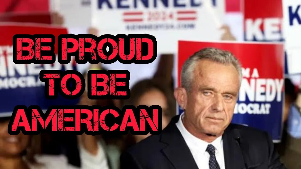 Robert F Kennedy Jr Gives Us A EPIC July 4th Message (Be Proud To Be American)