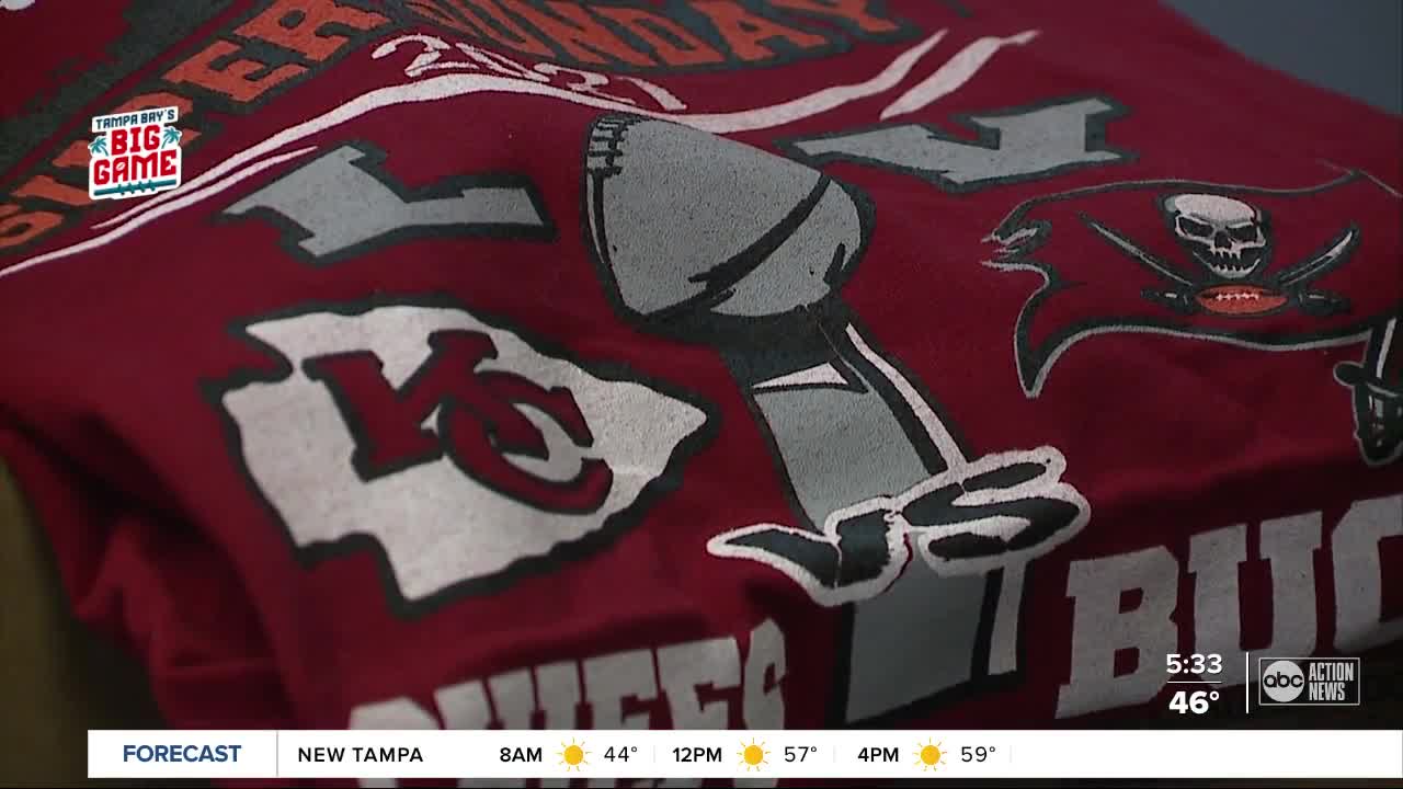 Undercover agents seize 7,000 counterfeit items ahead of Super Bowl LV