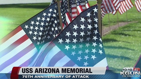 USS Arizona Mall Memorial Unveiled