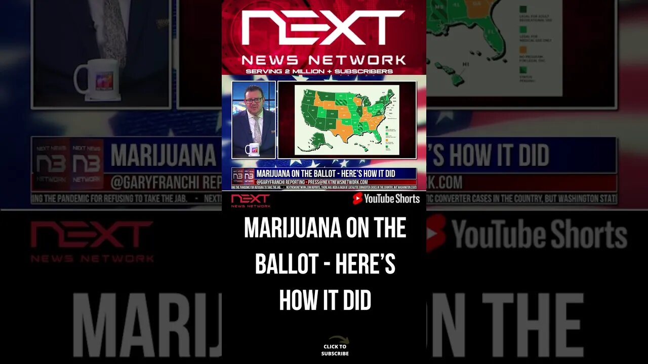 Marijuana On The Ballot - Here’s How It Did #shorts