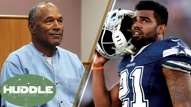 OJ Simpson Parole Reactions, Ezekiel Elliot Catches an 'L' -The Huddle