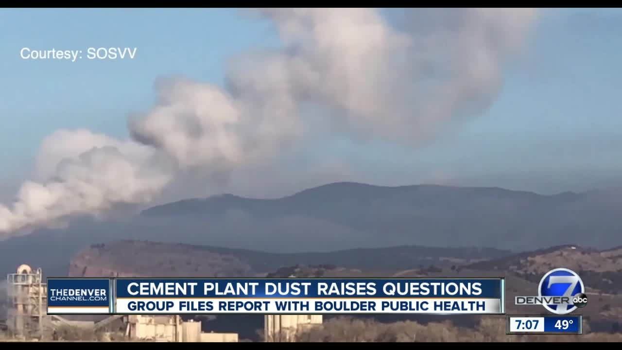 Cement plant dust raises questions