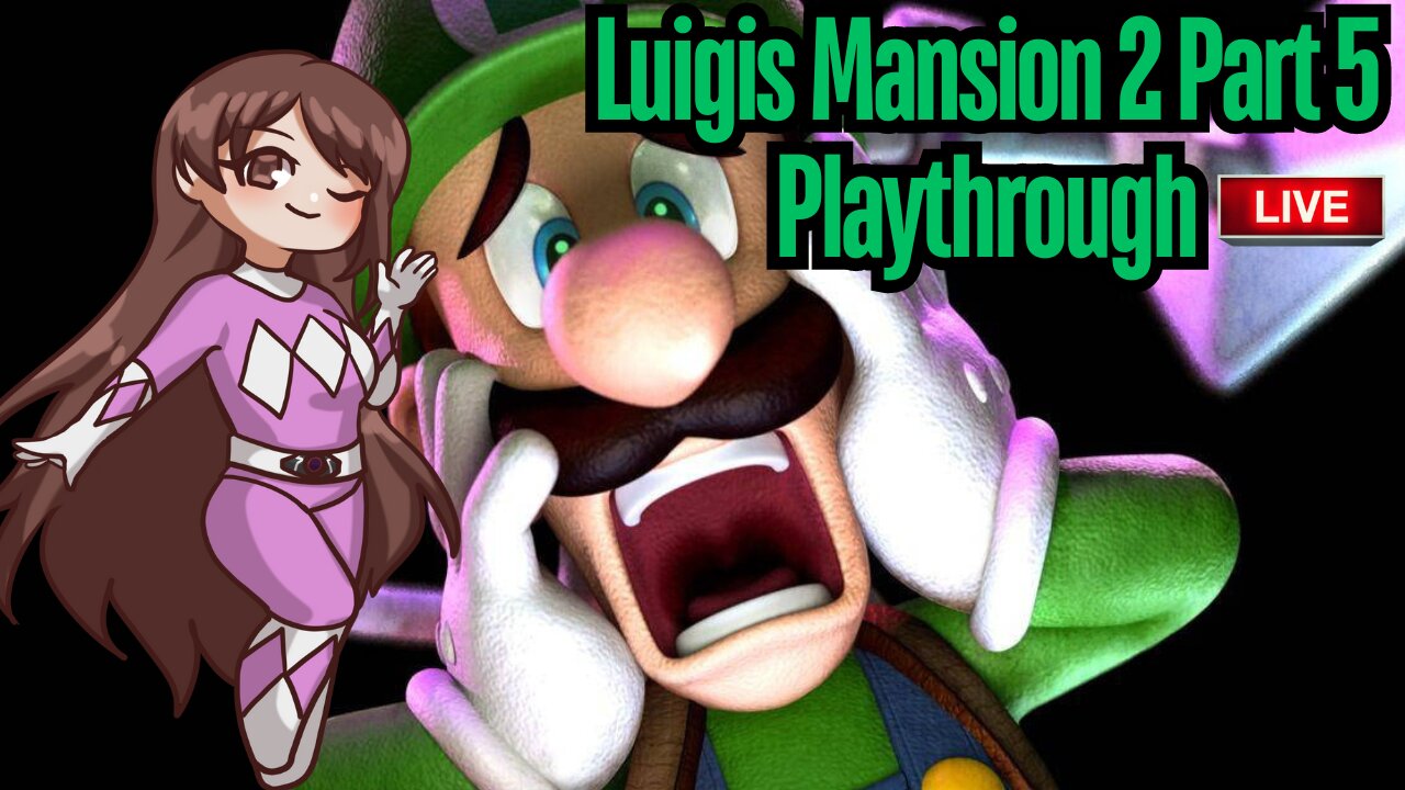 🔴-LIVE- {PNG/VTuber} Jedi Ranger: Luigi's Mansion 2: Dark Moon Part 5 First Playthrough