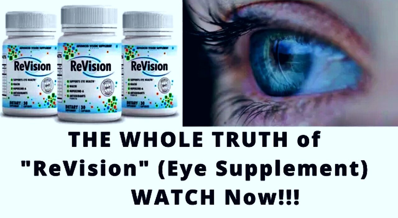 REVISION EYE SUPPLEMENT REVIEW- Revision Supplement Work?