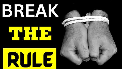 Break The Rules To Attain The Higher Goals -- Motivational Speech | Best Motivational Speech