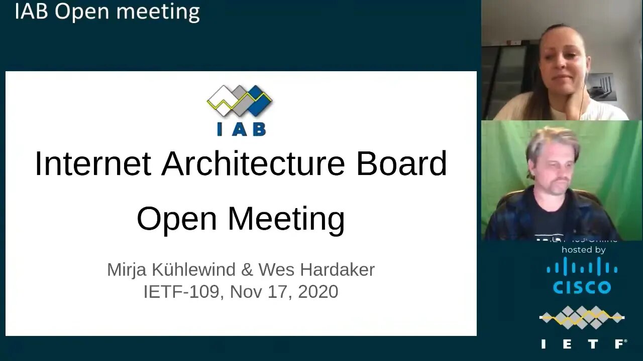 IETF109 IAB Open