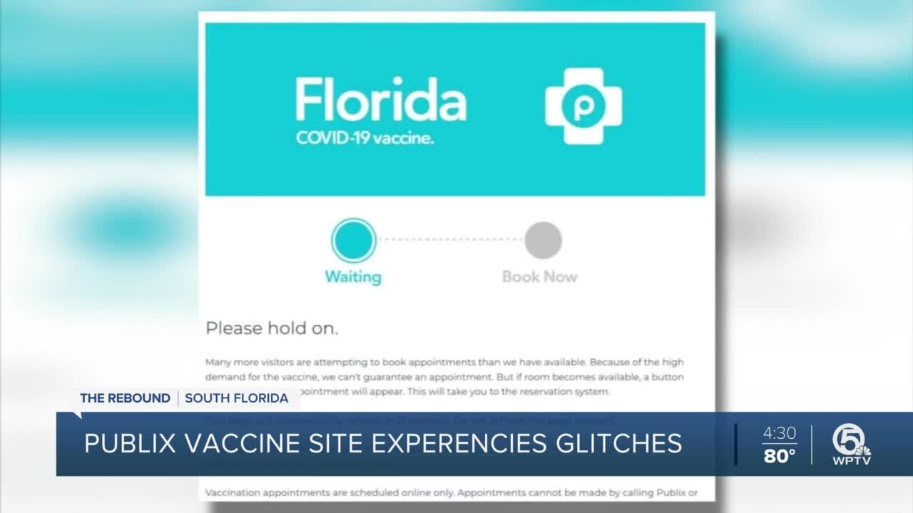 Publix experiences issue in booking COVID-19 vaccine appointments