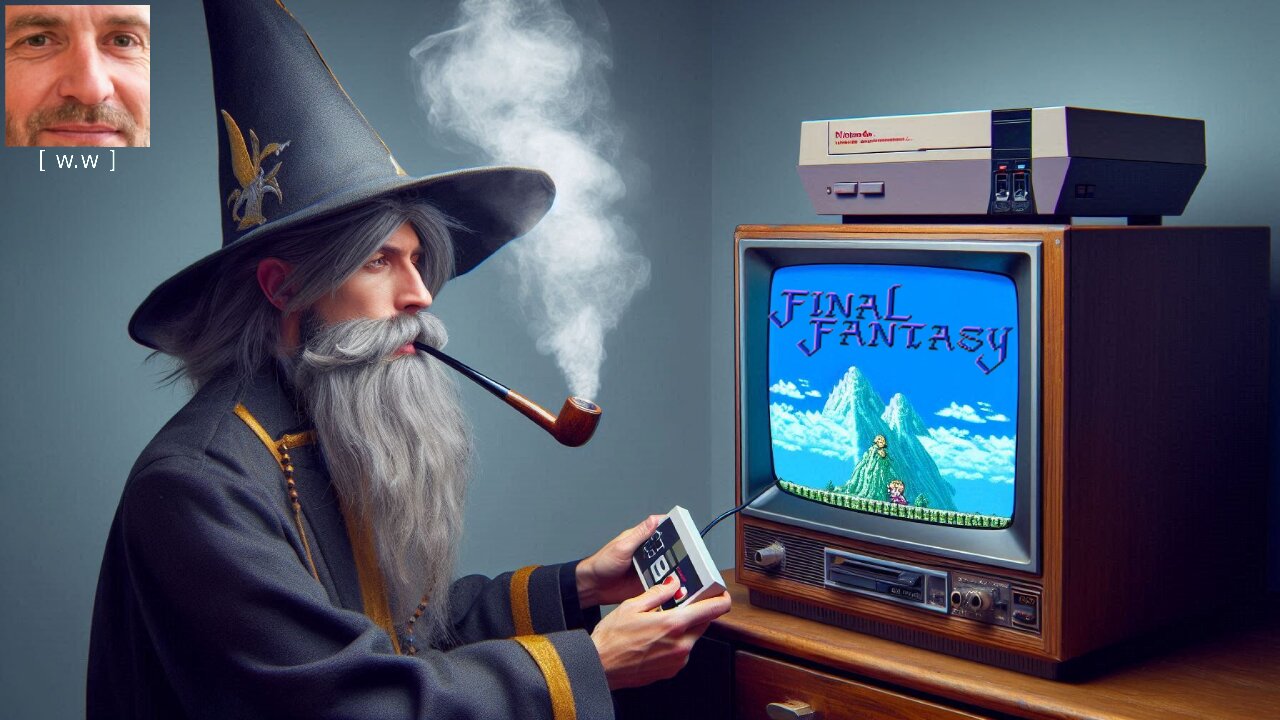 Wizard Needs Food Badly |01| Final Fantasy [NES]