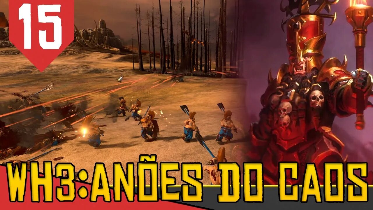 Anão Contra Anão - Total War Warhammer 3 Anões do Caos #15 [Gameplay PT-BR]