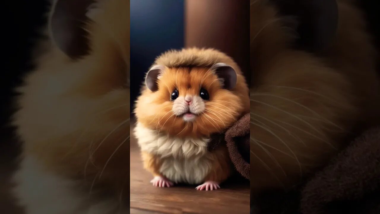 Chewbacca As A Cute Hamster #shorts