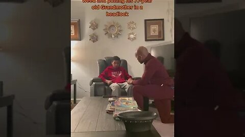 11 Yr Old Smoking Weed and Fighting Grandma!