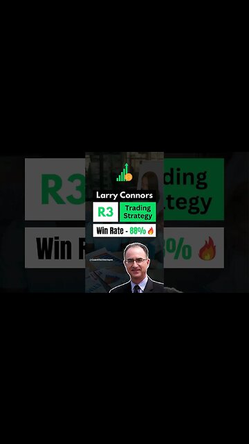 88% Winrate! R3 Trading Strategy By Larry Connors