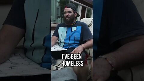 SteveWillDoIt helps a homeless man. #homeless #love #charity