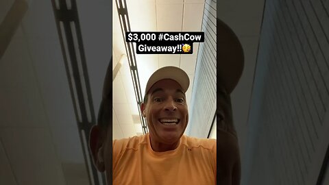 Huge #CashCow Giveaway coming later today!!🐮