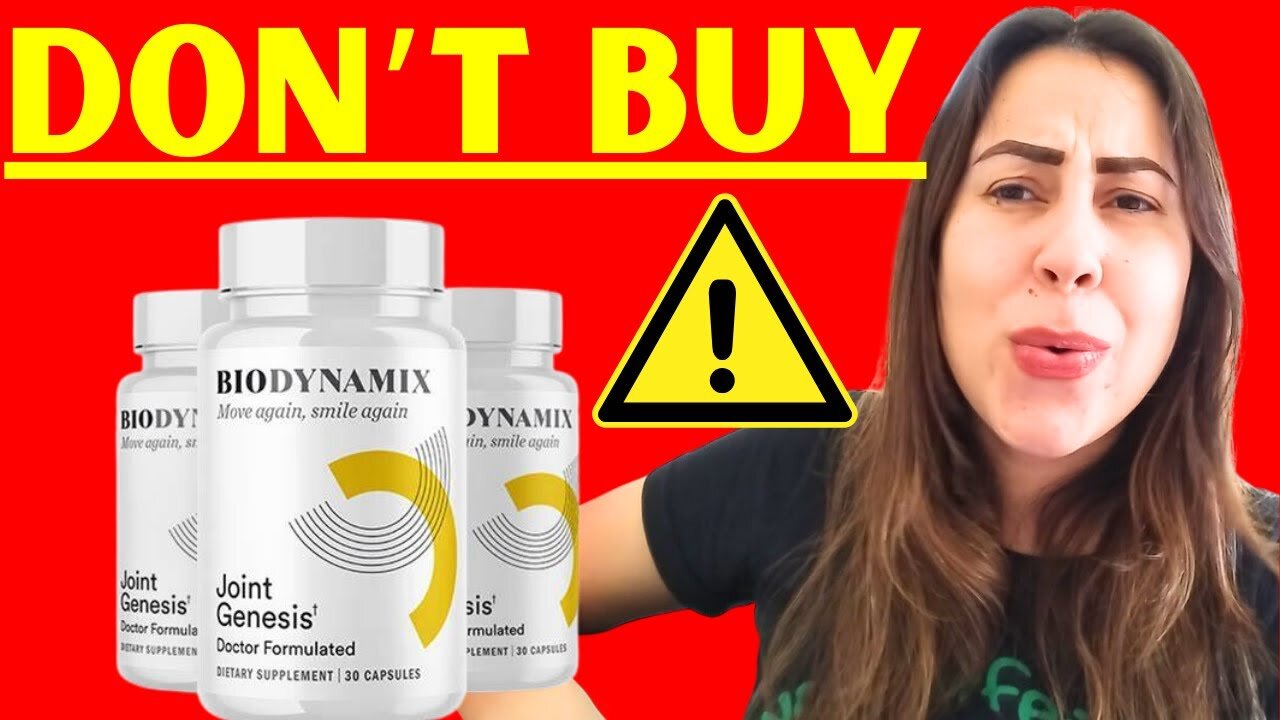 JOINT GENESIS (❌NEW ALERT❌) JOINT GENESIS REVIEWS - BIODYNAMIX JOINT GENESIS