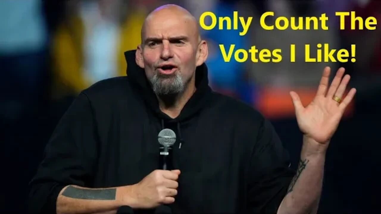 Fetterman Calls for Illegal Ballots to be COUNTED | Maricopa County Voting Machines BREAK!