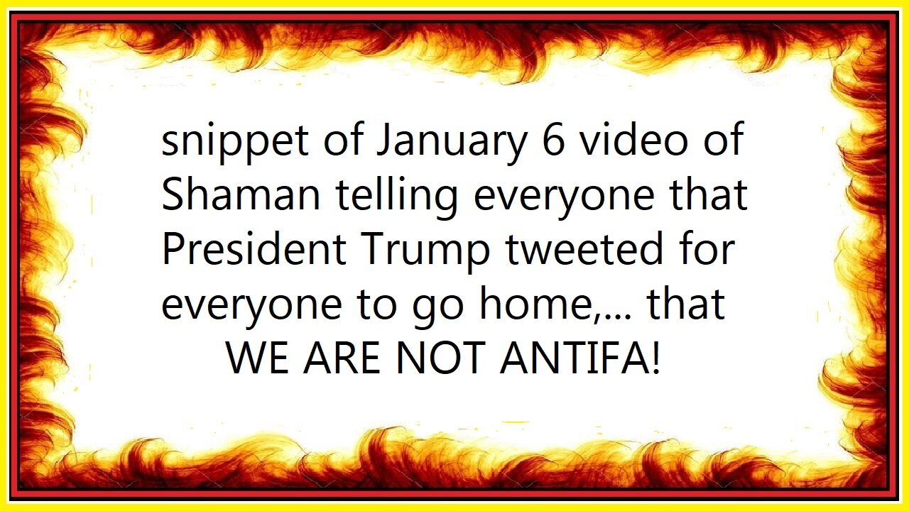 WE ARE NOT ANTIFA