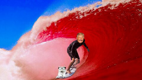 BREAKINGNEWS "A BIG RED WAVE JUST HIT" EYES OPEN 11.03.21