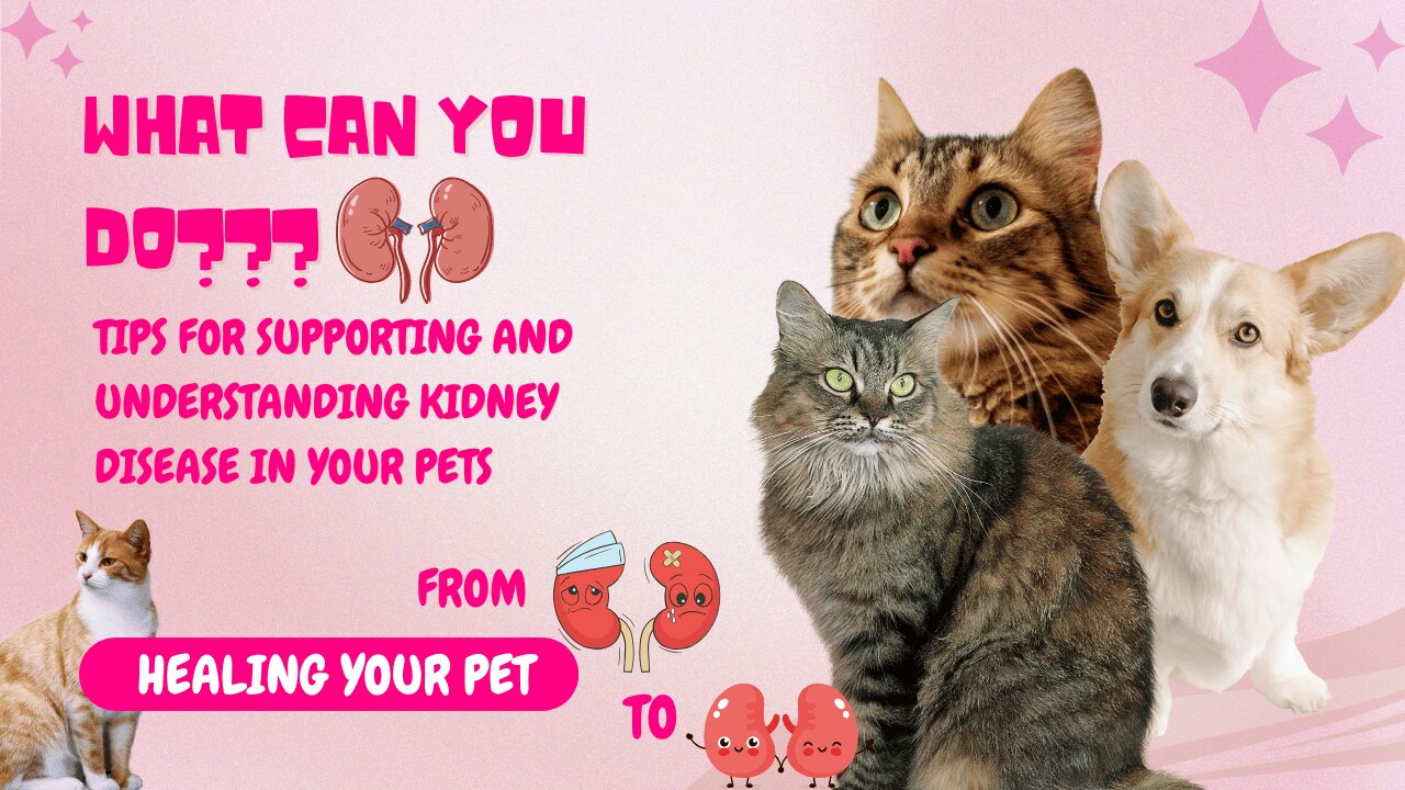 Dog | Cat| Pet Nutrition |The Answers to your Pet's Kidney Disease: What you can do to help!