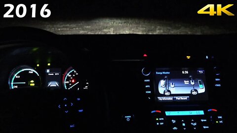 AT NIGHT: 2016 Toyota RAV4 Interior and Exterior in 4K