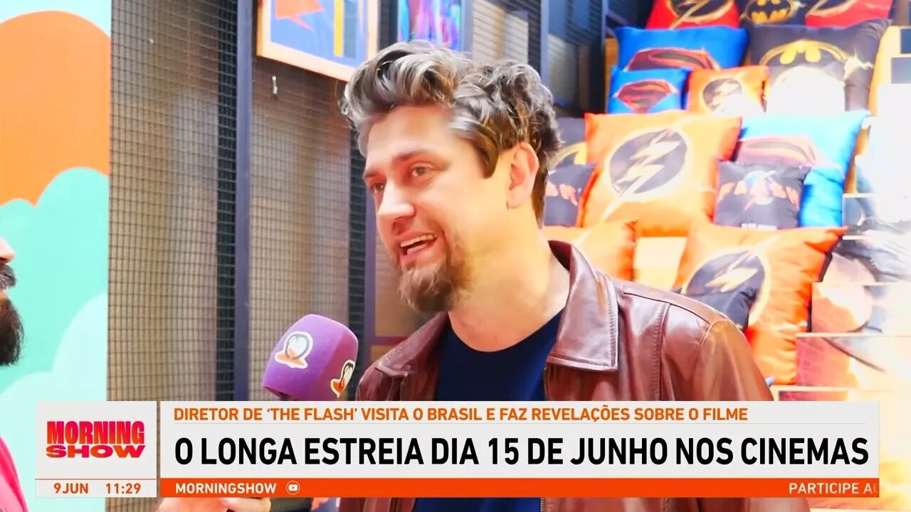 Entrevista exclusiva com diretor do novo filme de “The Flash”