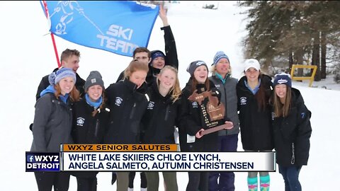 WXYZ Senior Salutes: Lakeland skiiers Chloe Lynch, Angela Salmeto, Autumn Christensen