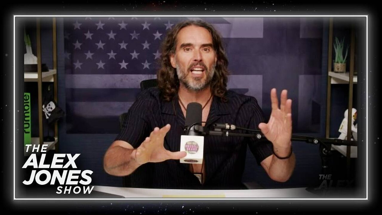 Russell Brand Joins Alex Jones To Discuss Spiritual Warfare