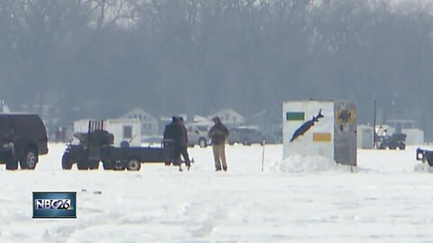 Ice conditions vary as sturgeon spearing season begins