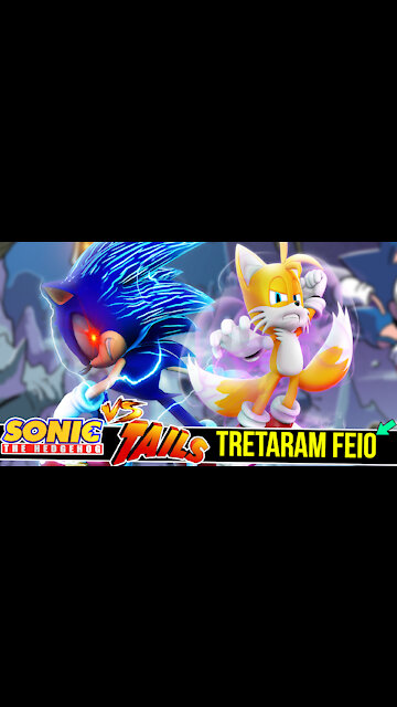 Quando Sonic BRIGOU com TAILS | Sonic vs Tails Quadrinhos do Sonic