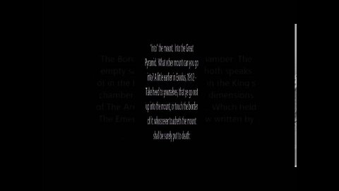 Mt. Sinai Is The Great Pyramid