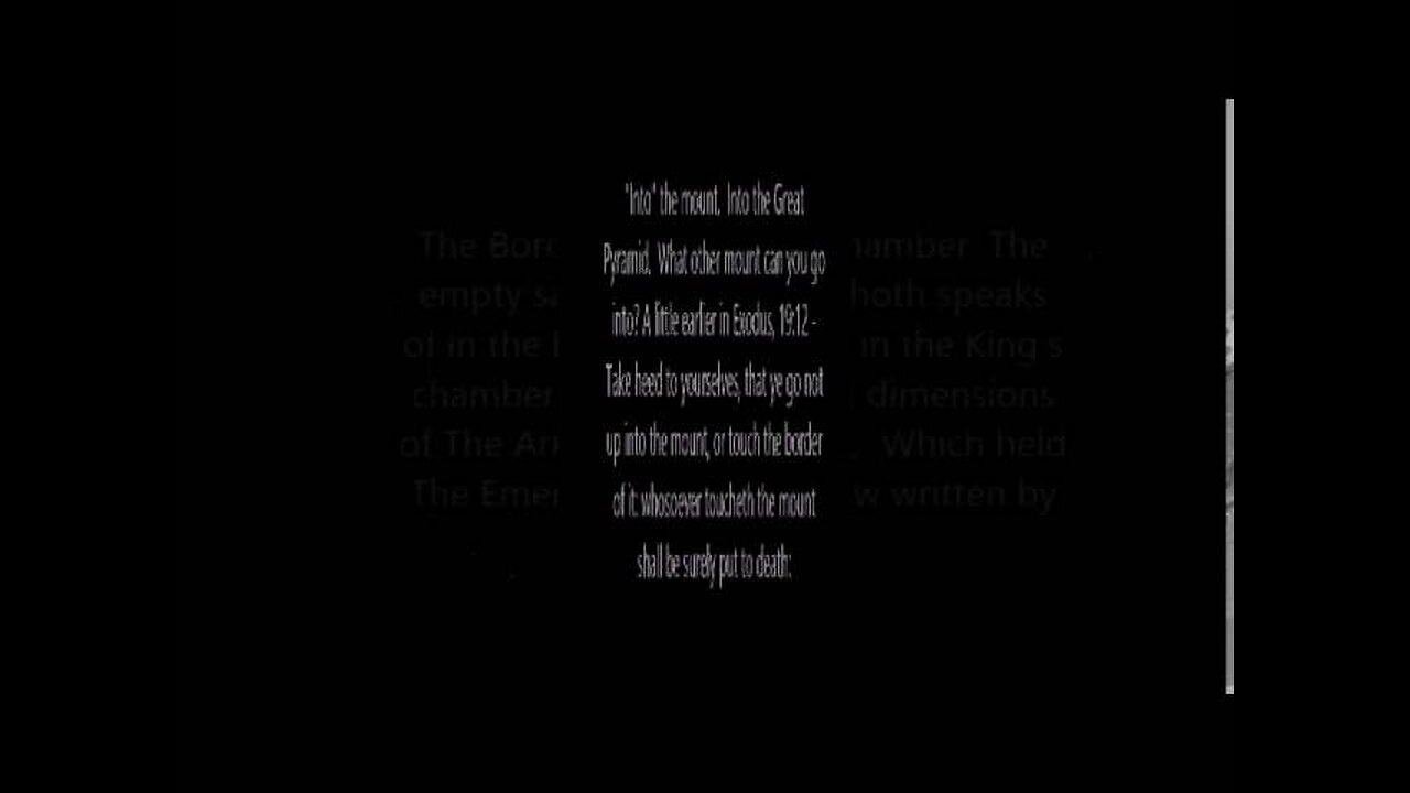 Mt. Sinai Is The Great Pyramid