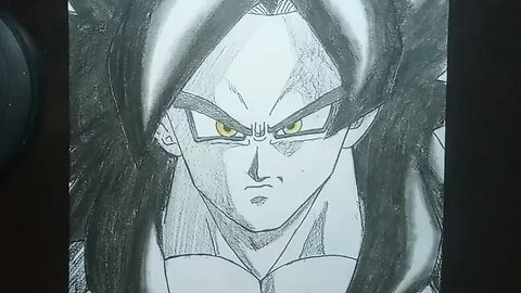 COMO DESENHAR O GOKU SSJ 4 - DRAGON BALL GT