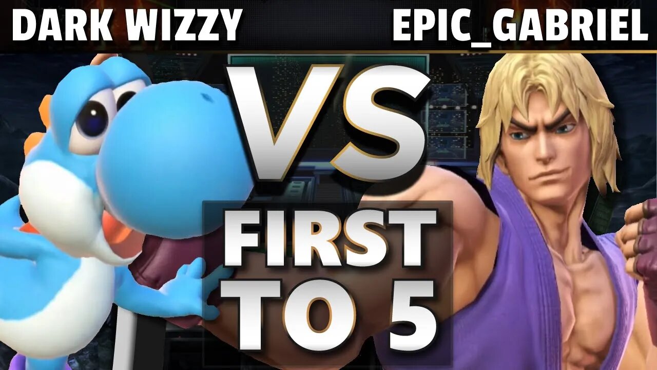 First to 5 - Dark Wizzy (Yoshi/Joker) vs. Epic_Gabriel (Ken/Ryu/Palutena)