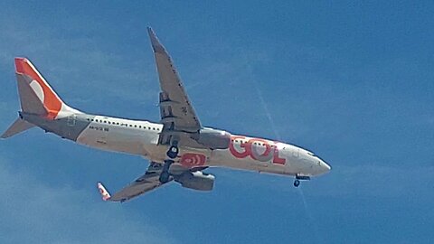 Boeing 737-800 PR-GTE coming from Guarulhos to Fortaleza