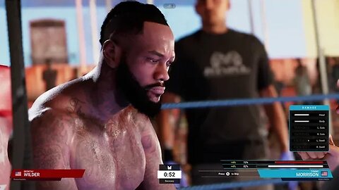 Undisputed Boxing Online Ranked Gameplay Tommy Morrison vs Deontay Wilder 3 (Chasing Undisputed)