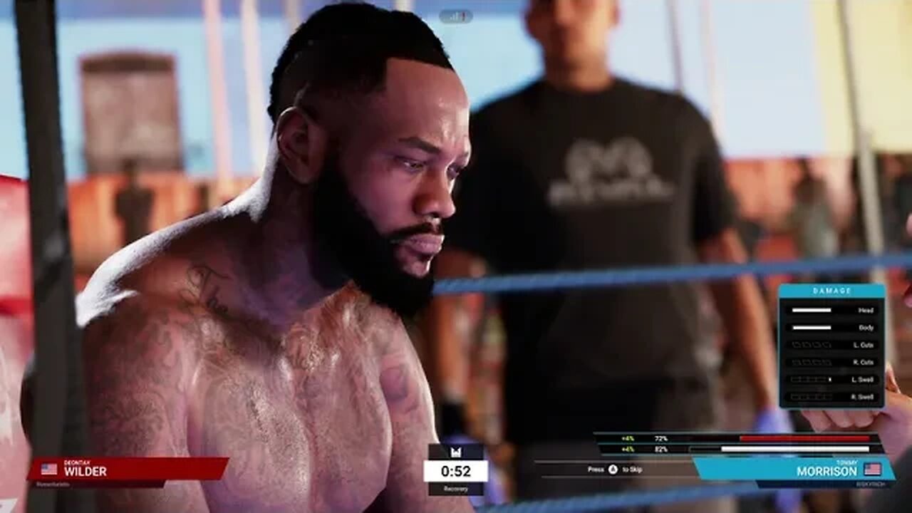 Undisputed Boxing Online Ranked Gameplay Tommy Morrison vs Deontay Wilder 3 (Chasing Undisputed)