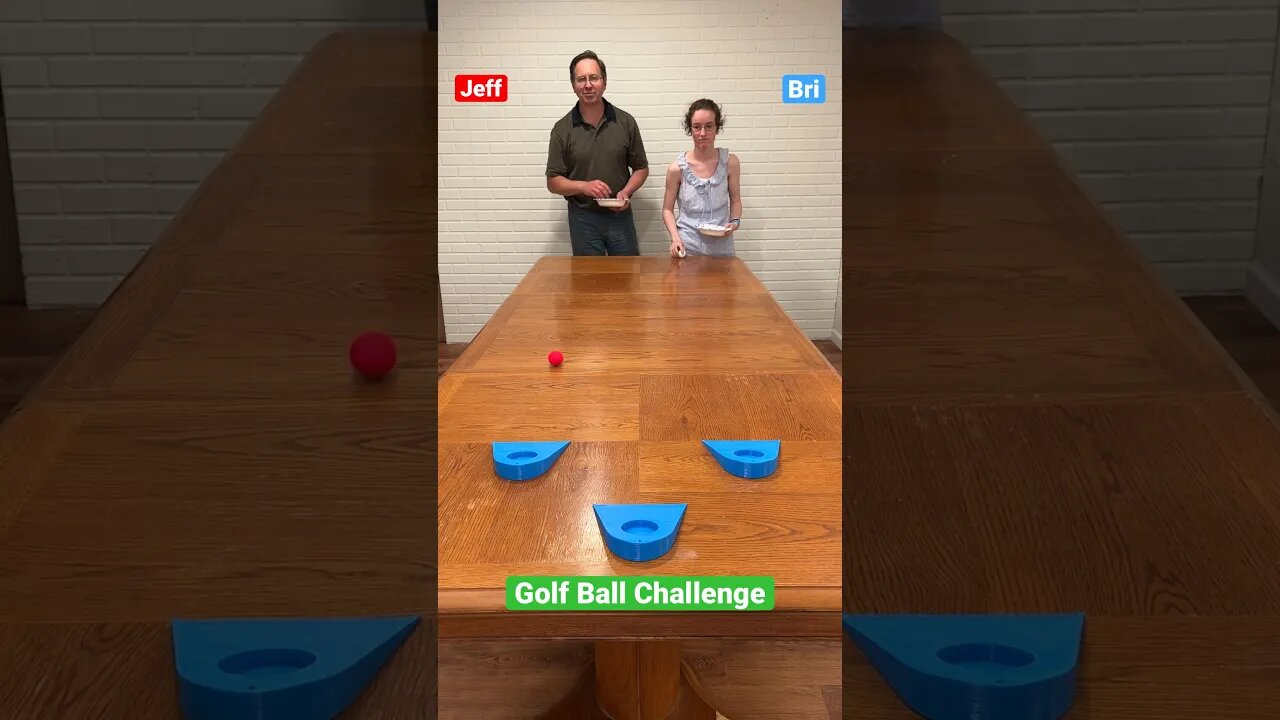 Just Go In 😱 Golf Ball Challenge ⛳️