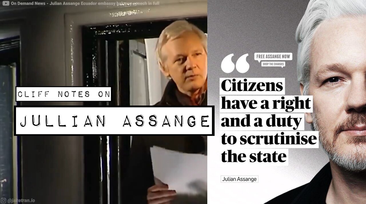 Cliff Notes on Julian Assange