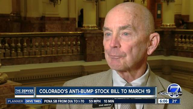 Colorado's bump stock bill moved to March