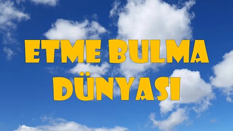 #menkıbe EN GÜZEL MENKIBELERDEN BİR BÖLÜM / "ETME BULMA DÜNYASI"