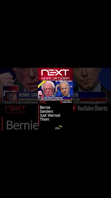 Bernie Sanders Just Warned Them #shorts