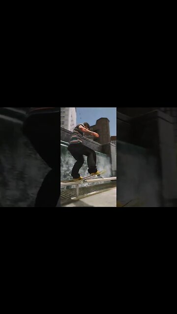 Switch nose slide 180 heel out on hardcore #sessionskatesim #skategame