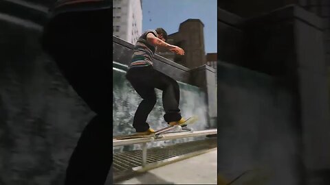 Switch nose slide 180 heel out on hardcore #sessionskatesim #skategame