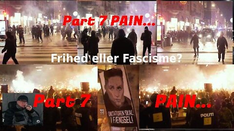 Demo for Frihed imod Fascisme Part 7 PAIN (Kbh 09.01.2021)