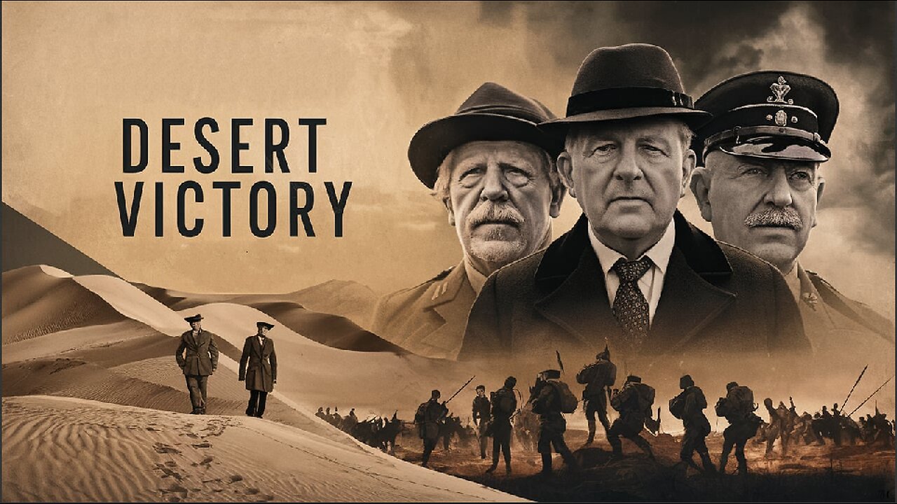 DESERT VICTORY(1943)Harold Alexander & Winston Churchill | Documentarty | B&W | Golden Age Film